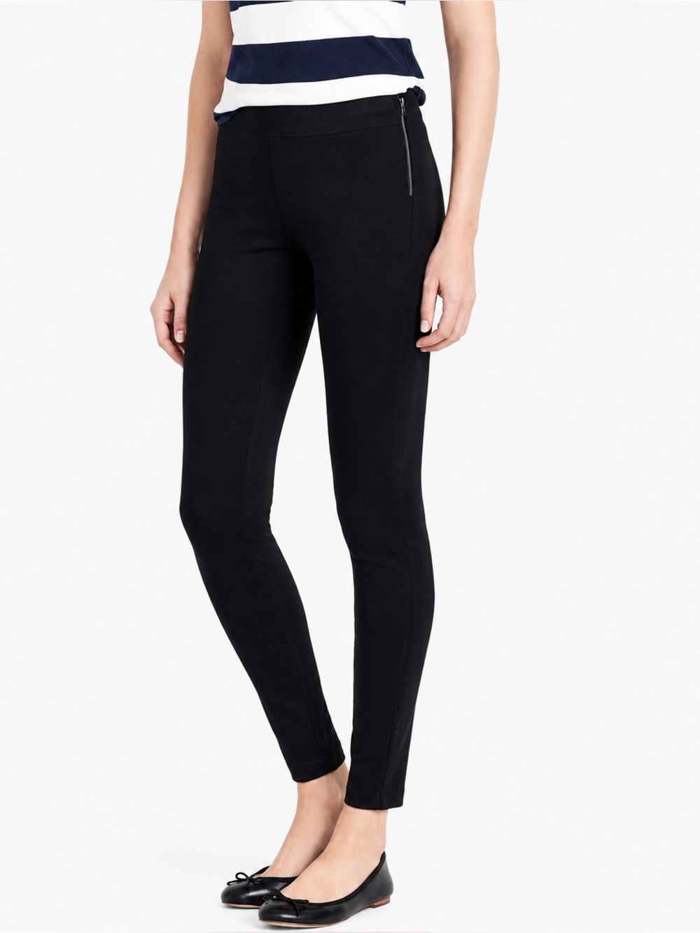 NWT J. Crew Gigi Pant Side Zip Closure in Ponte